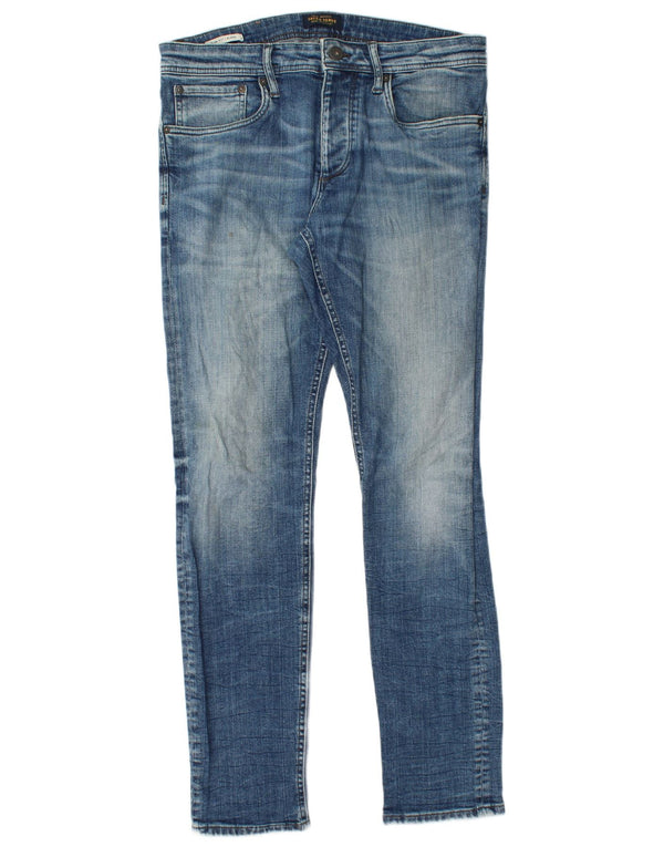 Męskie jeansy Jack & Jones GLENN Slim W33 L32 Niebieskie
