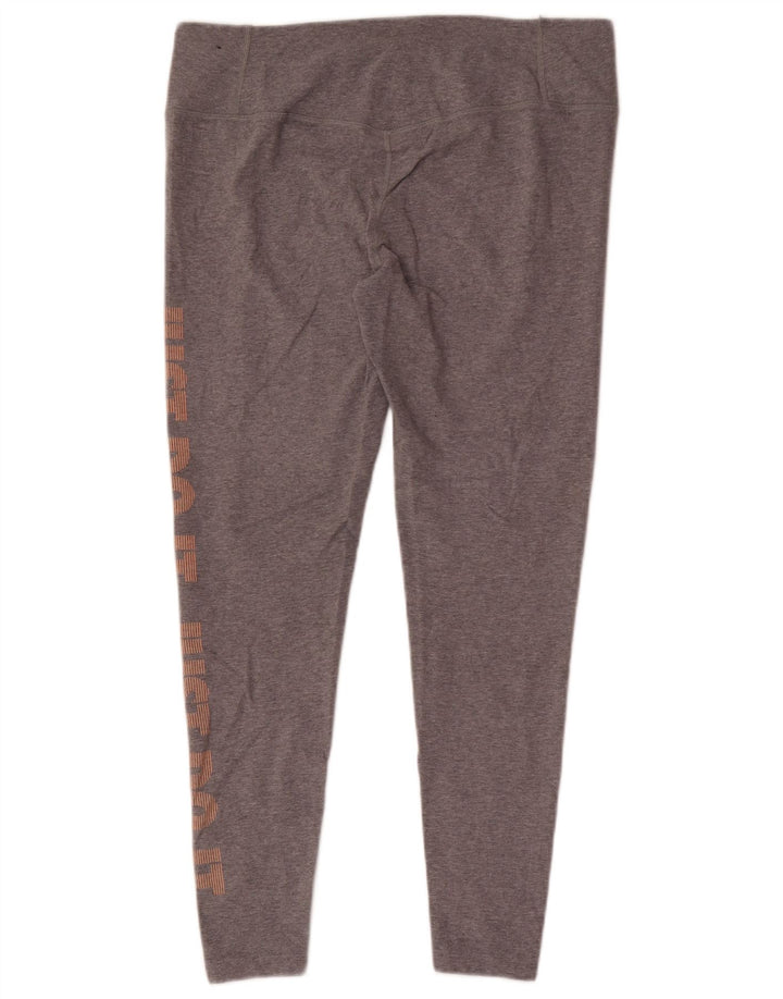 Damskie legginsy Nike Dri Fit Graphic UK 18 XL, szare
