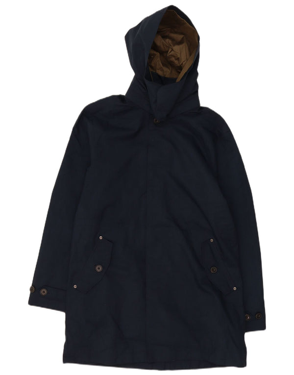 Męska kurtka parka z kapturem Timberland UK 40, duża, granatowa, poliester