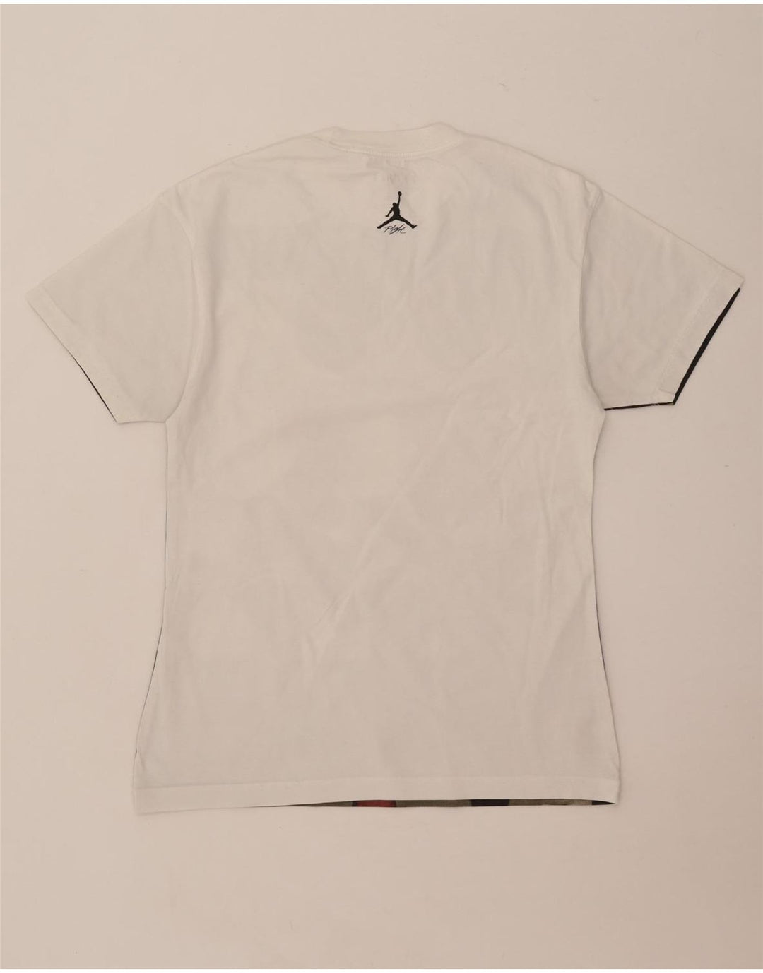 Jordan Męski T-shirt z grafiką Michael Jordan, mały, biały