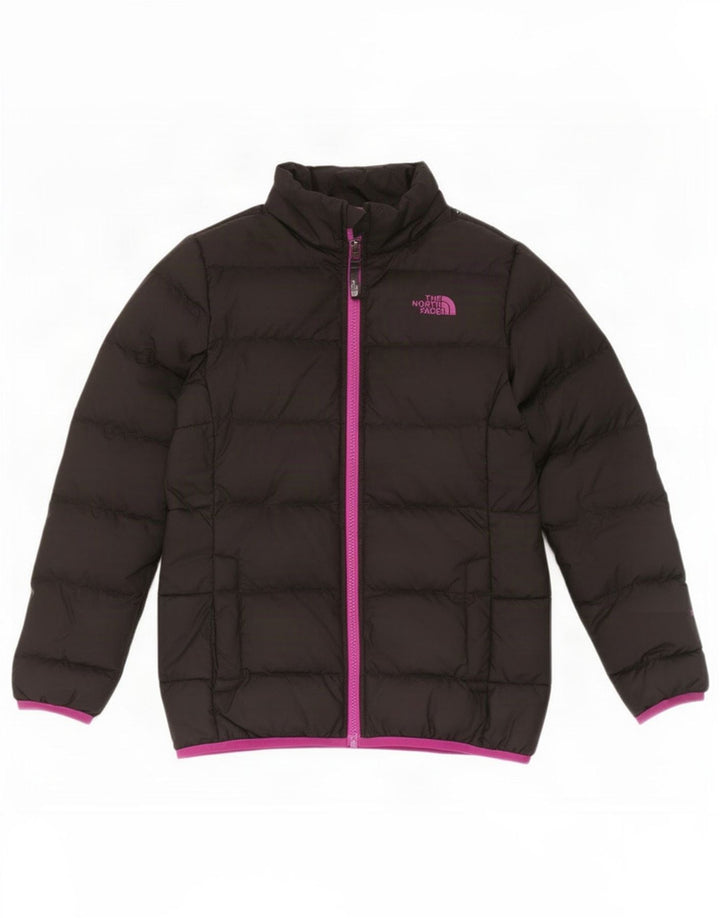 Wyściełana kurtka dziewczęca The North Face 9-10 lat, średni czarny poliester