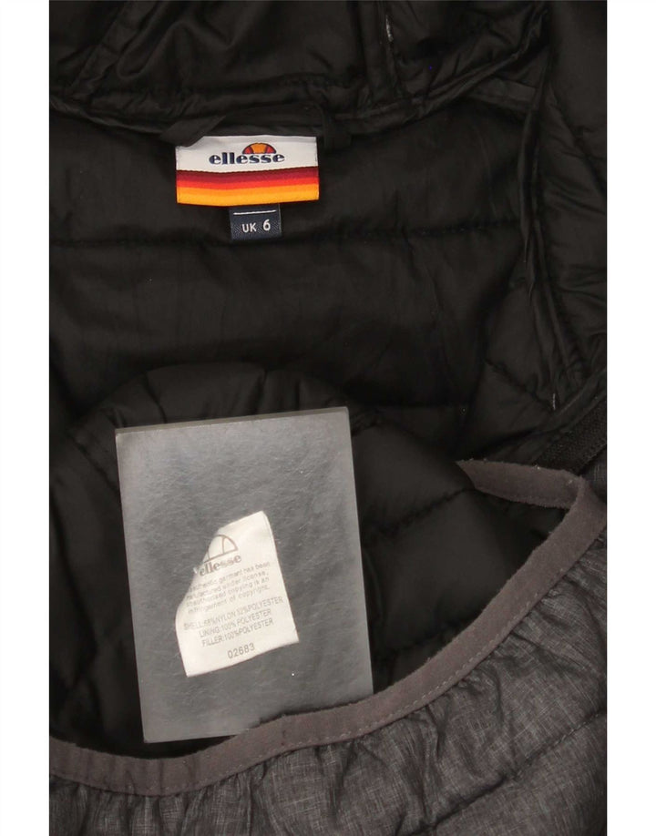 Damska ocieplana kurtka z kapturem Ellesse UK 6 XS, szary nylon