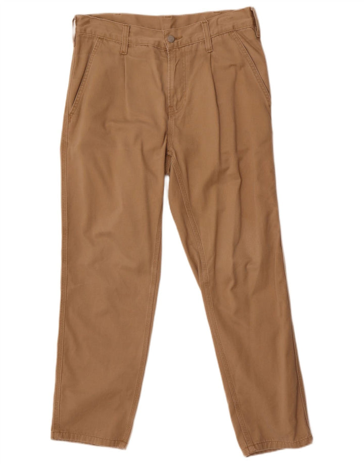Męskie spodnie Chino Carhartt W29 L26 Beżowa bawełna