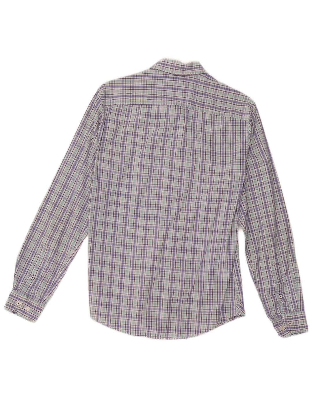 Crew Clothing Męska koszula o dopasowanym kroju, mała, wielobarwna, bawełniana krata