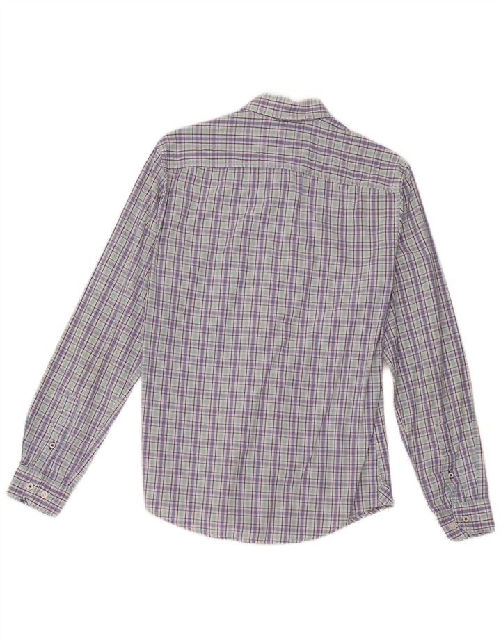 Crew Clothing Męska koszula o dopasowanym kroju, mała, wielobarwna, bawełniana krata