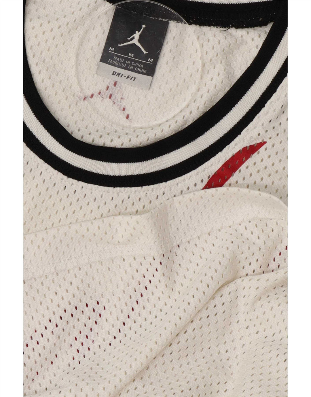 Męska kamizelka z grafiką Jordan Dri Fit Top Medium White