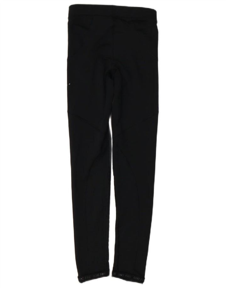 Damskie legginsy NIKE Graphic UK 4 XS w kolorze czarnym