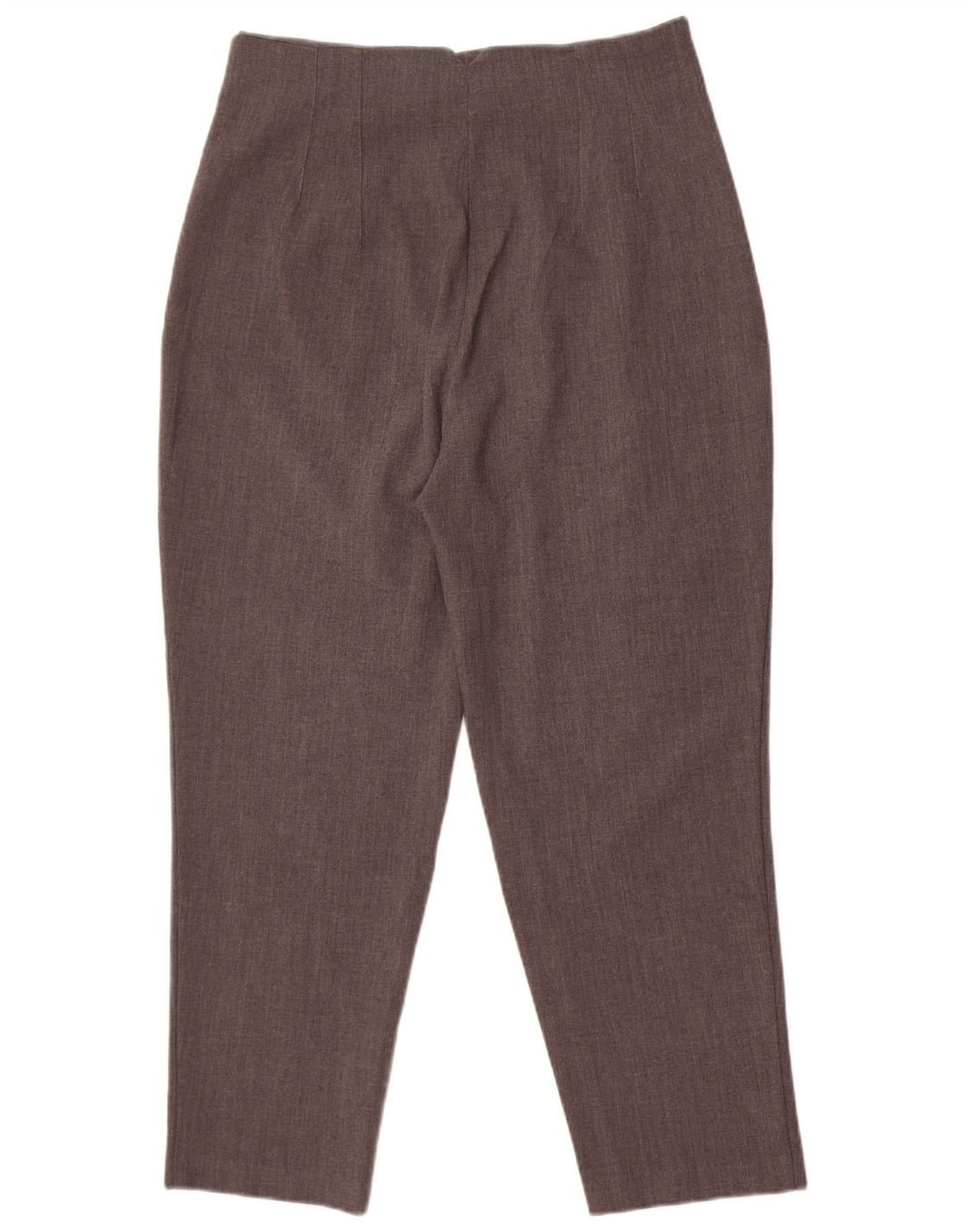Damskie zwężane spodnie chino Zara, duże, W30 L26, szary poliester