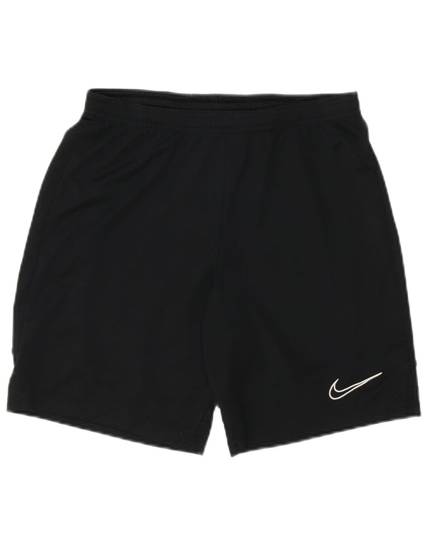 Męskie spodenki sportowe Nike Dri Fit, małe, czarne, poliestrowe