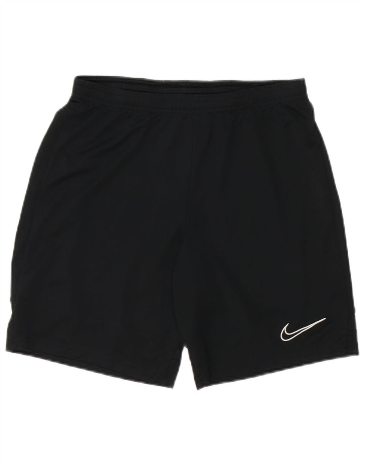 Męskie spodenki sportowe Nike Dri Fit, małe, czarne, poliestrowe