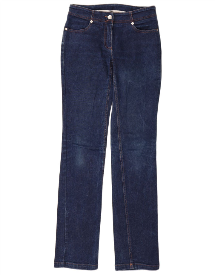 Max & Co. Damskie jeansy slim UK 8 Small W26 L32 Niebieskie bawełniane