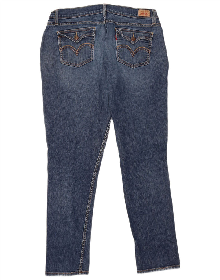 Damskie jeansy Levi's 524 Super Low Skinny W36 L31 Niebieskie