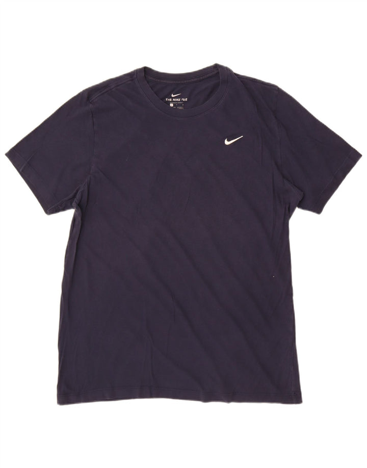 T-shirt męski Nike, duży, granatowy, bawełniany