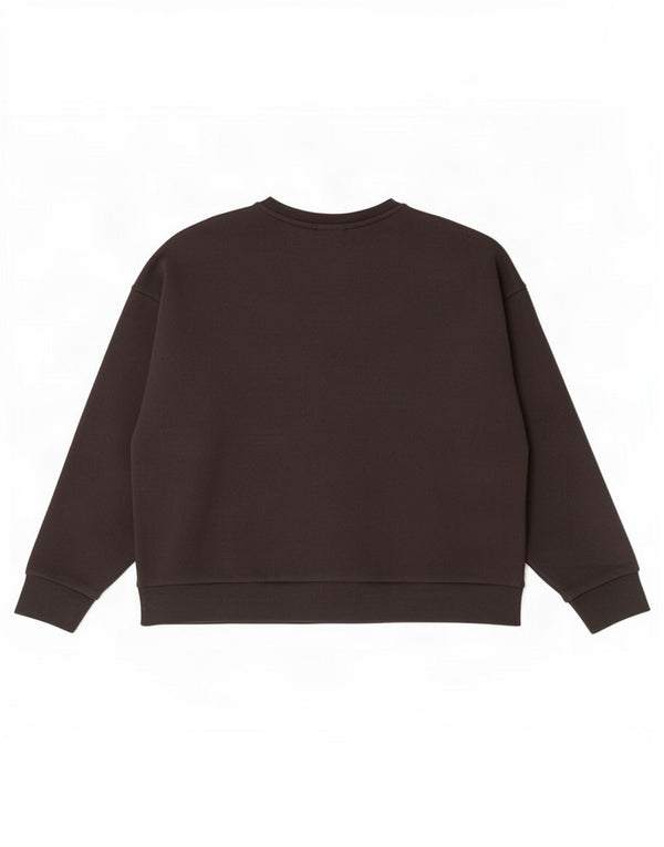 Damska bluza Puma Graphic Jumper UK 16, duża, czarna bawełna