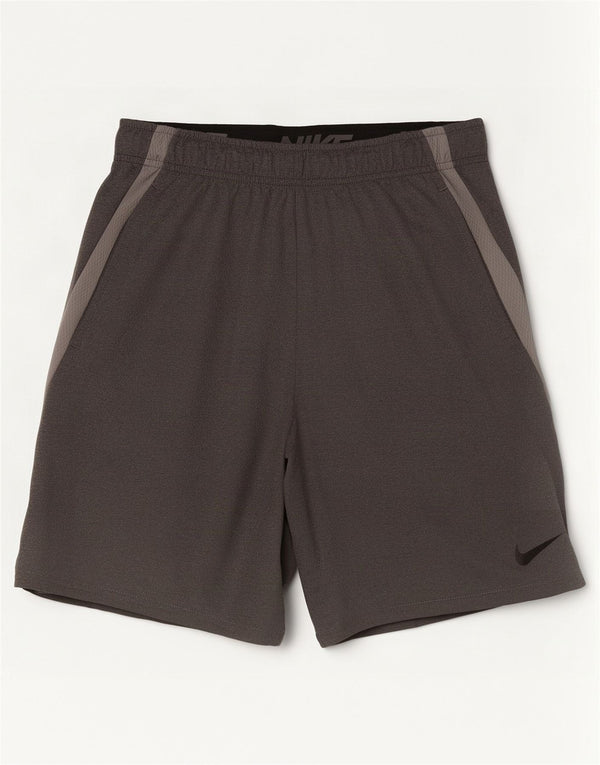 Męskie spodenki sportowe Nike Dri Fit, średnioszary, poliestrowy