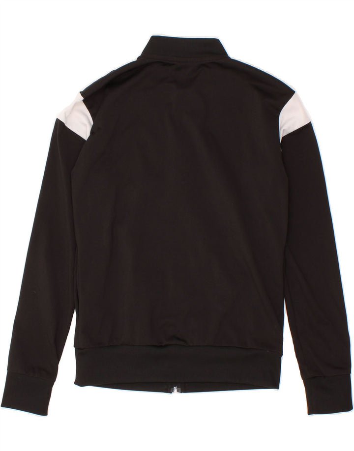 PUMA Womens Tracksuit Top Jacket UK 6 XS Black Colourblock Polyester Vintage Puma and Second-Hand Puma from Messina Hembry 