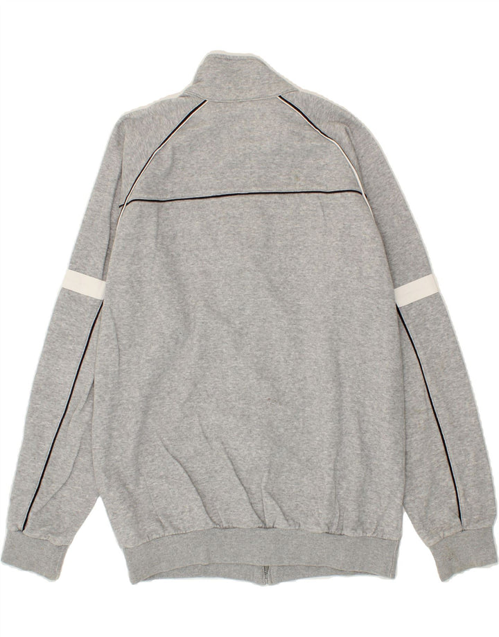CHAMPION Mens Tracksuit Top Jacket XL Grey Colourblock Cotton Vintage Champion and Second-Hand Champion from Messina Hembry 