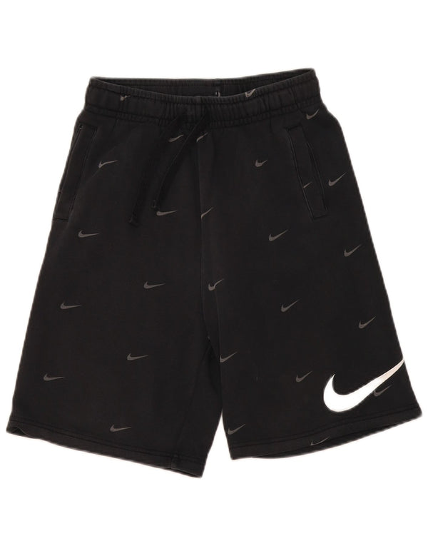 Chłopięce spodenki sportowe Nike Graphic Standard Fit 13-14 lat XL, czarne, bawełniane