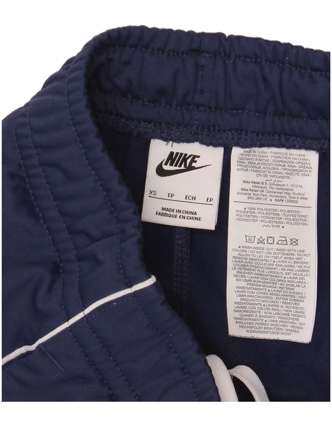 Męskie spodnie dresowe Nike Joggers XS Granatowy poliester
