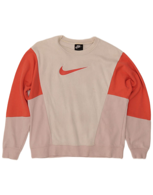 Damski sweter oversize NIKE UK 10, mały, wielokolorowy