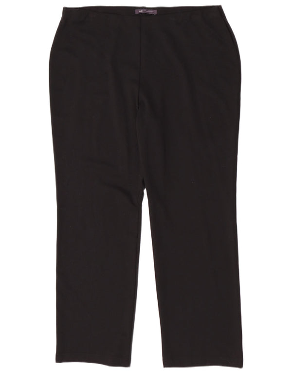 Spodnie damskie Marks & Spencer UK 16 Large W34 L28 Czarna wiskoza