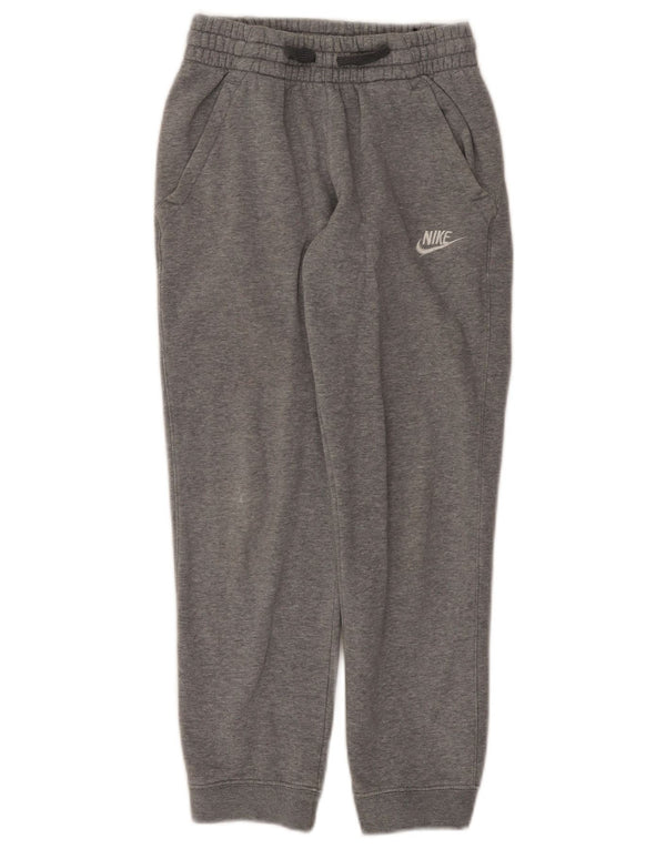 Spodnie chłopięce Nike Dresowe Joggery 10-11 lat Średnioszare, bawełniane, sportowe