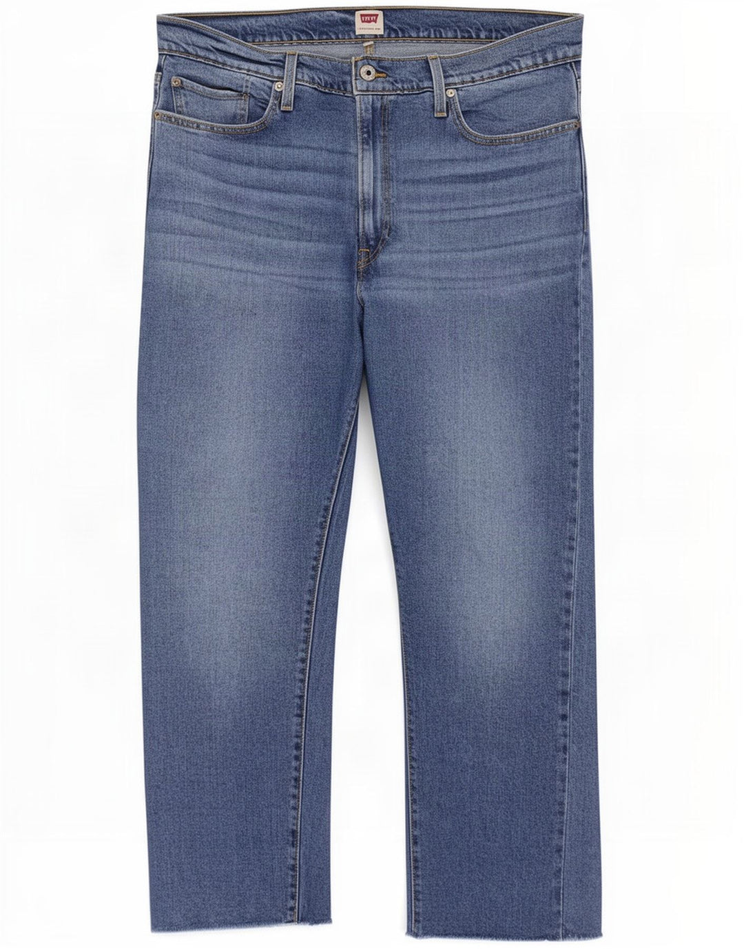 Damskie proste dżinsy Levi's W34 L27 Niebieskie bawełniane