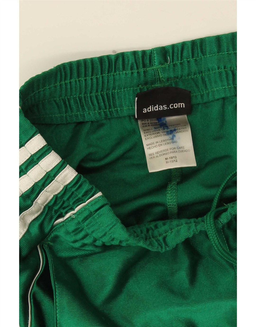 Chłopięce spodenki sportowe Adidas 10-11 lat, średni zielony poliester