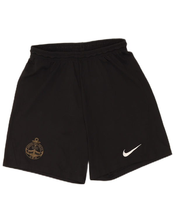 Nike Męskie South Shields F.C. Spodenki sportowe, duże, czarne, poliestrowe