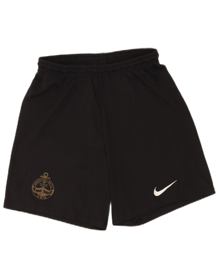 Nike Męskie South Shields F.C. Spodenki sportowe, duże, czarne, poliestrowe