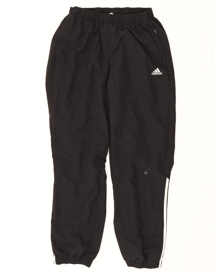 Adidas Męskie spodnie dresowe Joggery, duże, czarne, poliestrowe