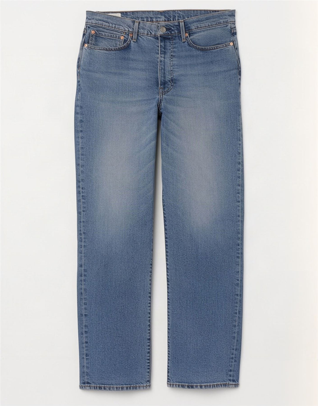 Męskie jeansy Levi's 514 Straight W34 L30 Niebieskie bawełniane