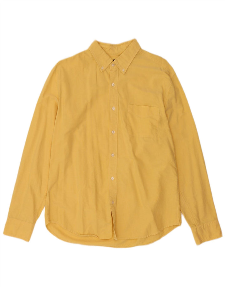 Koszula męska J. Crew, rozmiar 16 1/2, duża, żółta bawełniana