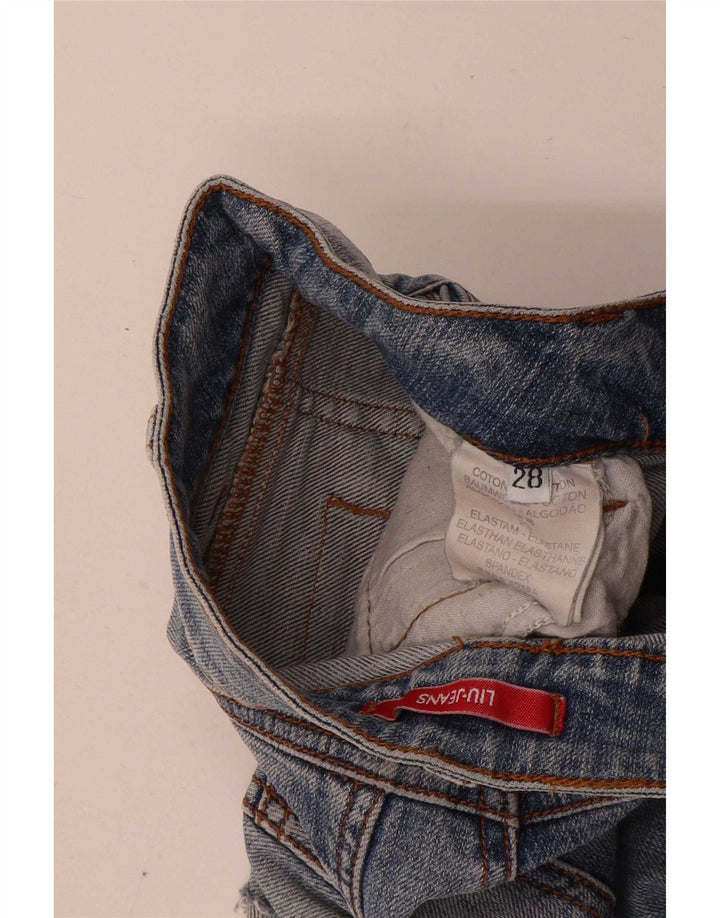Damskie spodenki jeansowe Liu Jo Medium W28 niebieskie