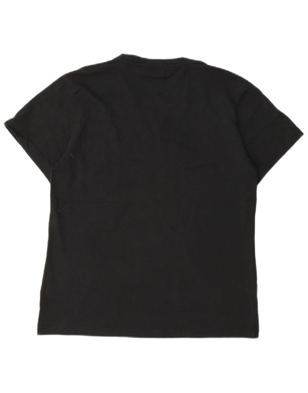 Damska koszulka z krótkim rękawem i grafiką Adidas Top UK 12/14 Medium Black Sports