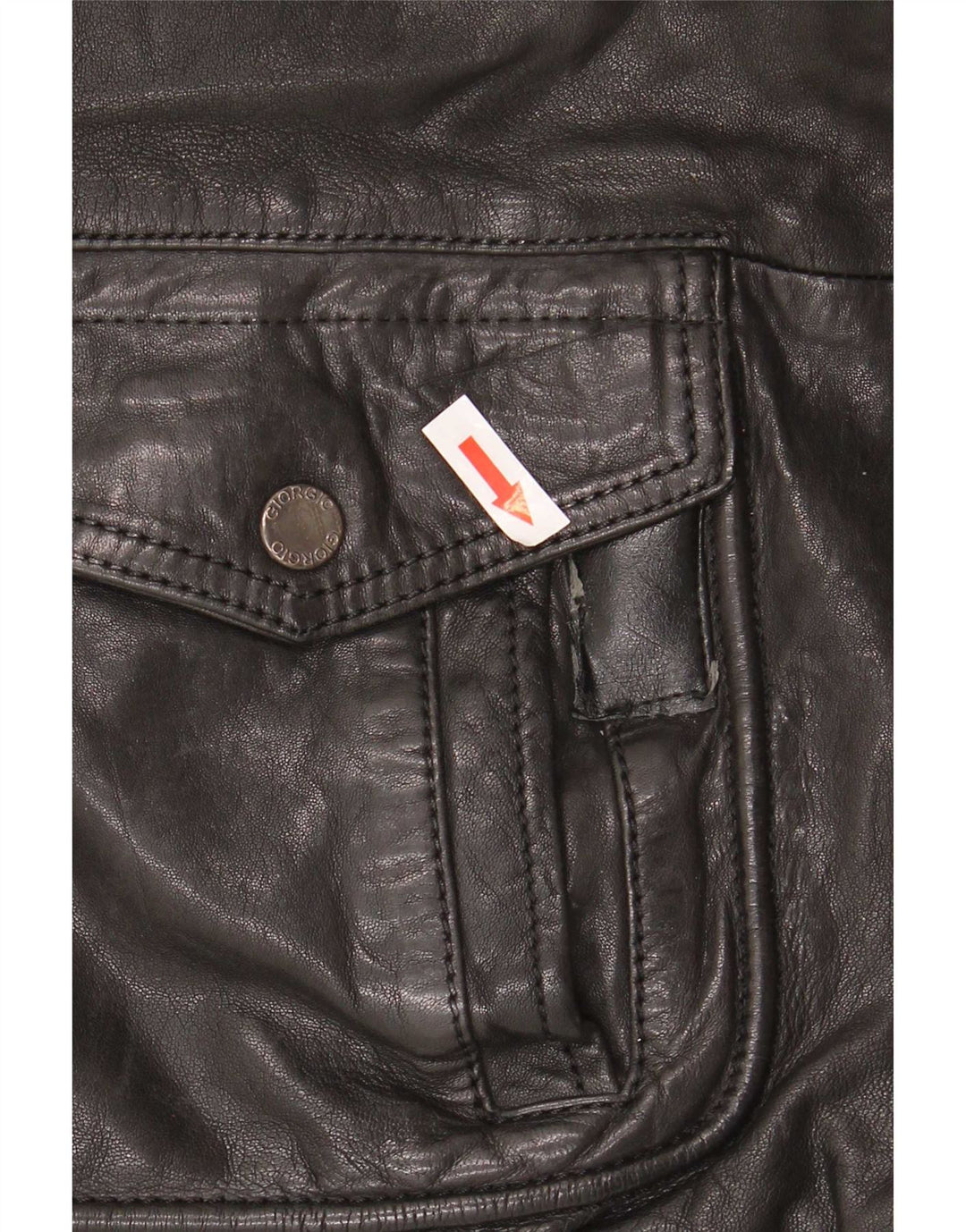 Vintage męska wojskowa kurtka bomber UK 40 duża czarna