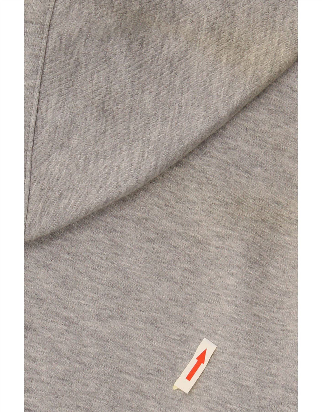 Damska bluza z kapturem ADIDAS z grafiką, oversize UK 8, mała, szara bawełna