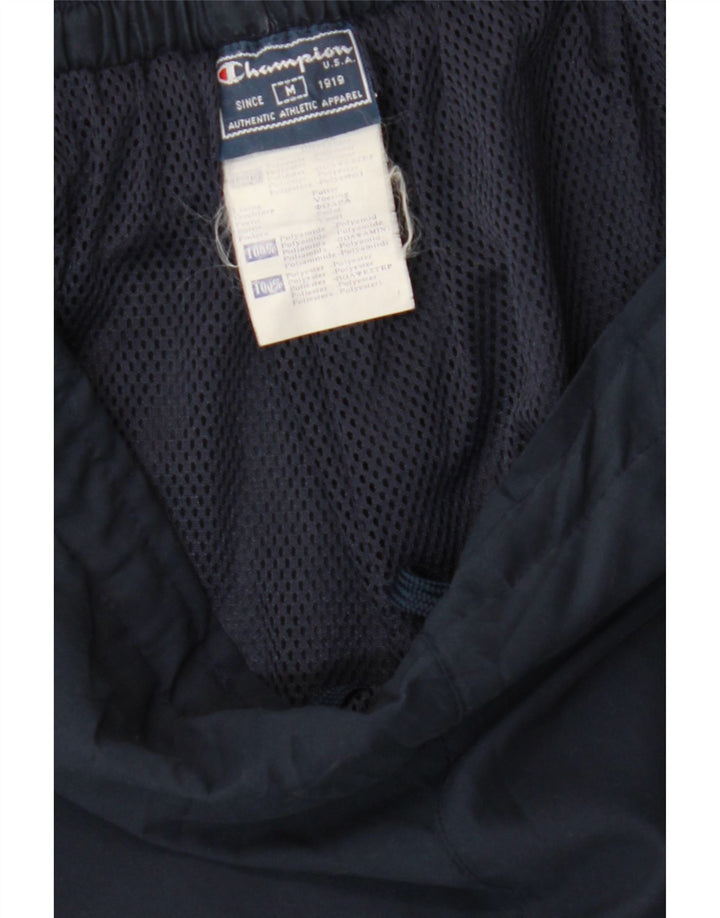 CHAMPION Mens Tracksuit Trousers Medium Navy Blue Polyester