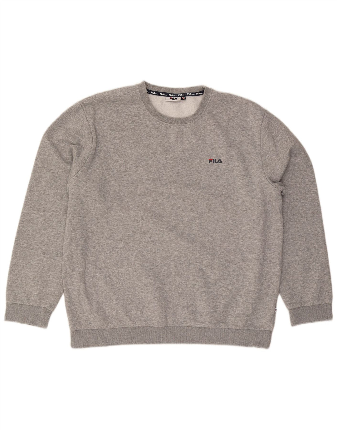 Bluza męska Fila 2XL Szara bawełna w plamki
