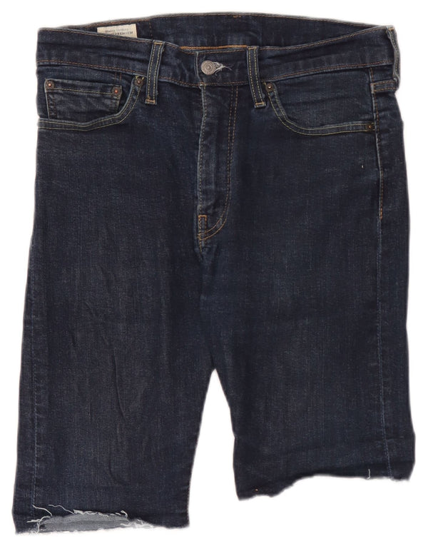 Męskie spodenki jeansowe Levi's 510 W32 Średni granatowy, bawełniany