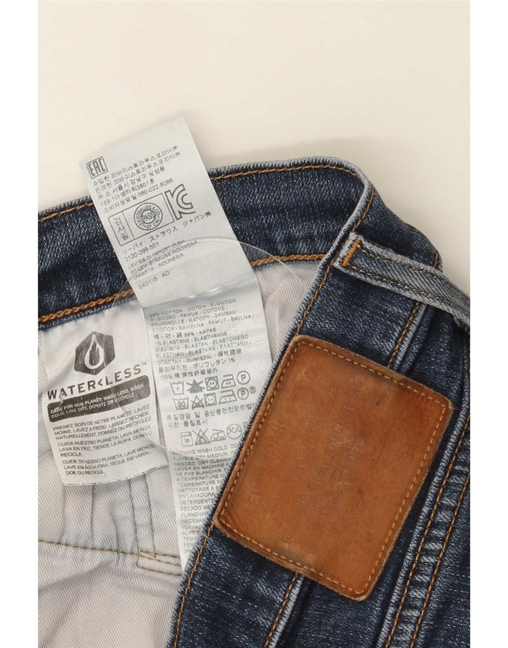 Męskie jeansy slim fit Levi's W34 L30 Niebieskie bawełniane