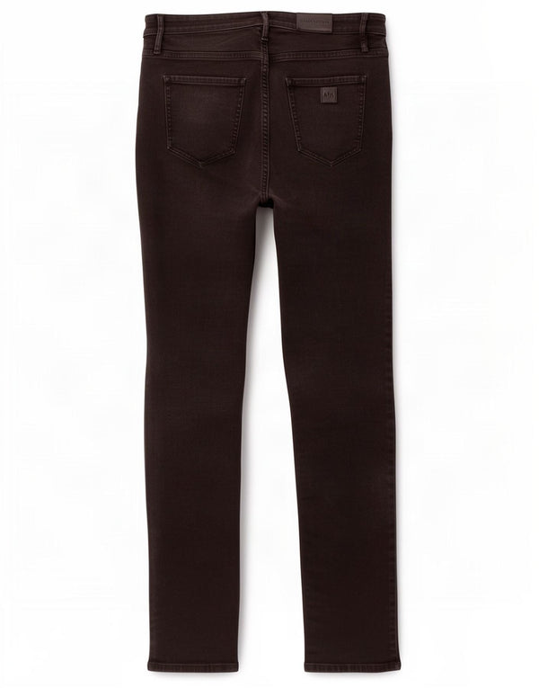 Armani Exchange Womens Cigarette Skinny Jeans W32 L33 Black Cotton