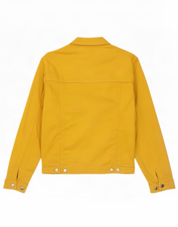 Męska kurtka dżinsowa Zara UK 36 Small, żółta, bawełniana