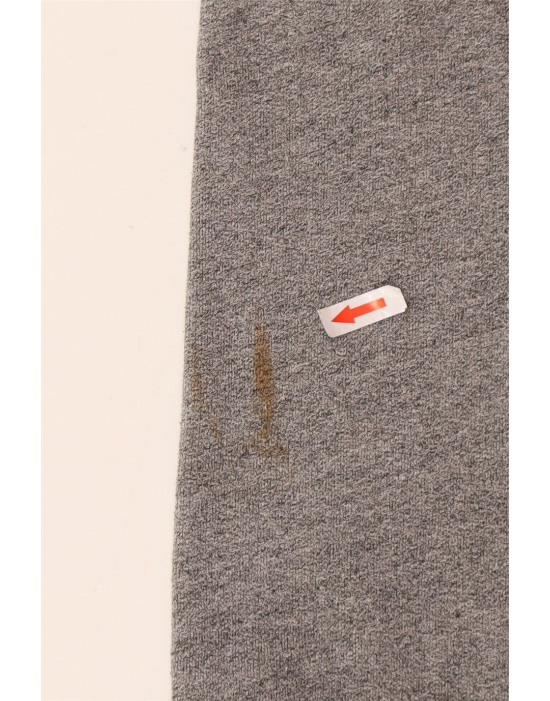 Męski sweter z kapturem Superdry z grafiką, średnioszary, bawełniany