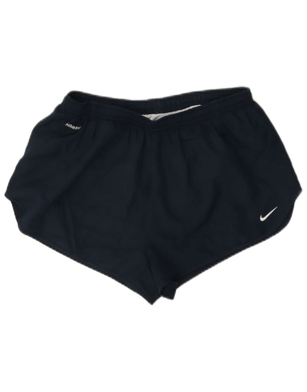 Damskie spodenki sportowe Nike UK 12, średni granatowy, poliester