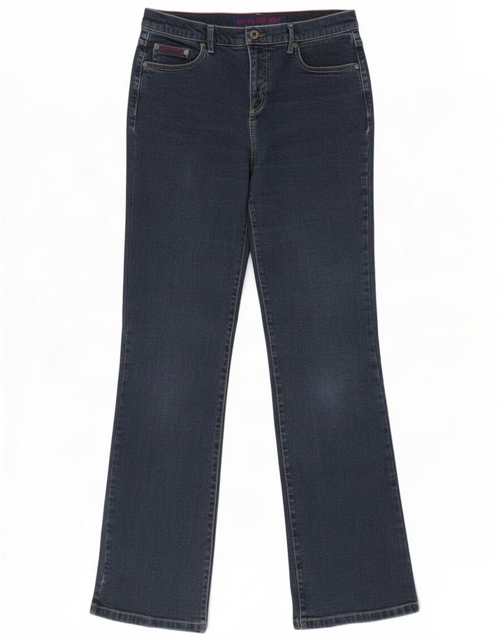 Jeansy Marks & Spencer Damskie Per Una Bootcut UK 12 Medium W30 L32 Granatowe