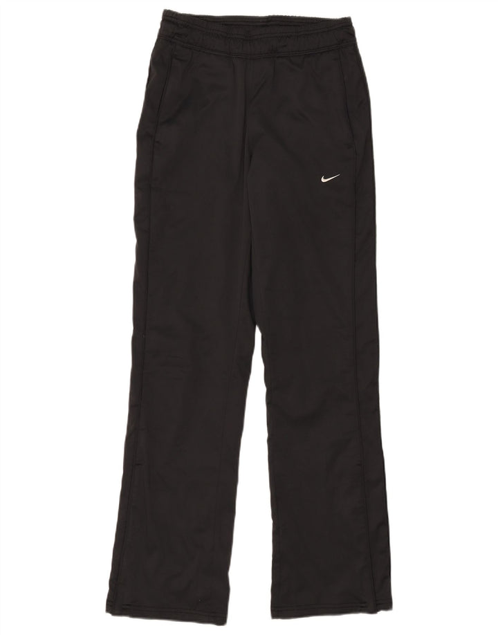 Damskie spodnie dresowe Nike Dri Fit UK 6 XS, czarne, poliestrowe