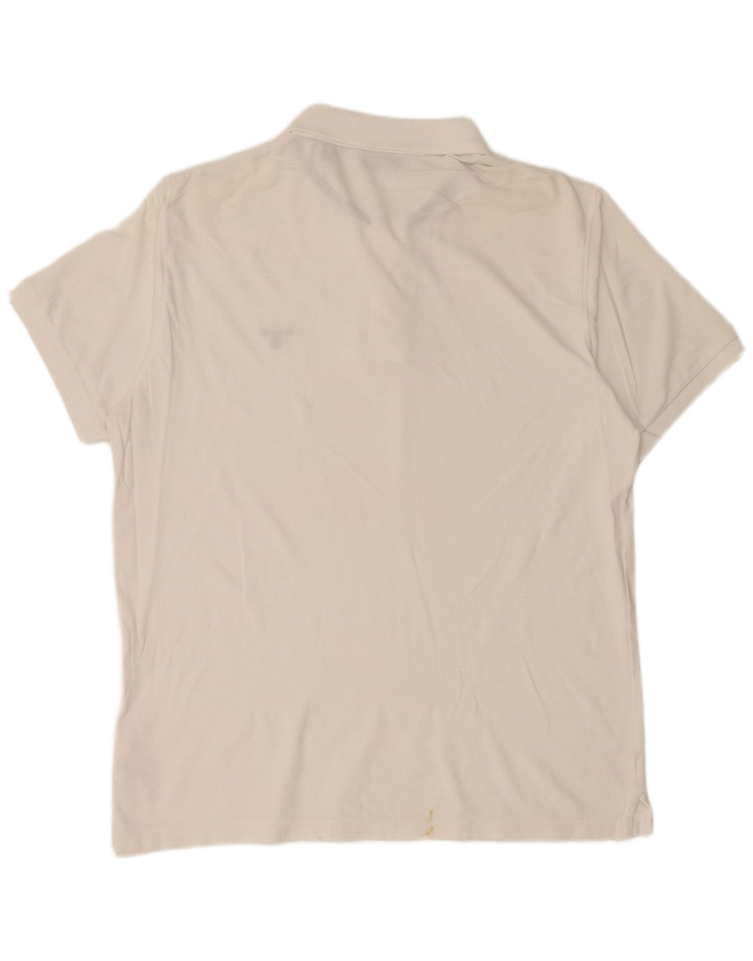 GANT Mens Polo Shirt XL White Cotton
