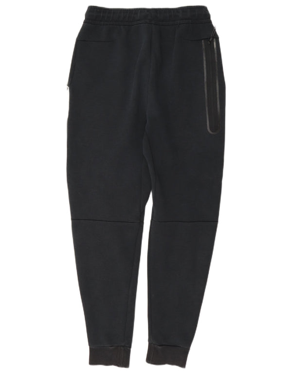 Męskie spodnie dresowe Nike Joggers XS Szara bawełna z blokami kolorów