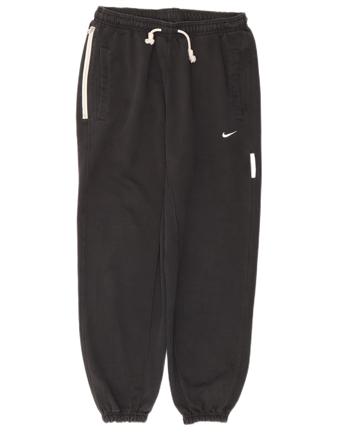 Męskie spodnie dresowe Nike Dri Fit Joggers, średnia czarna bawełna